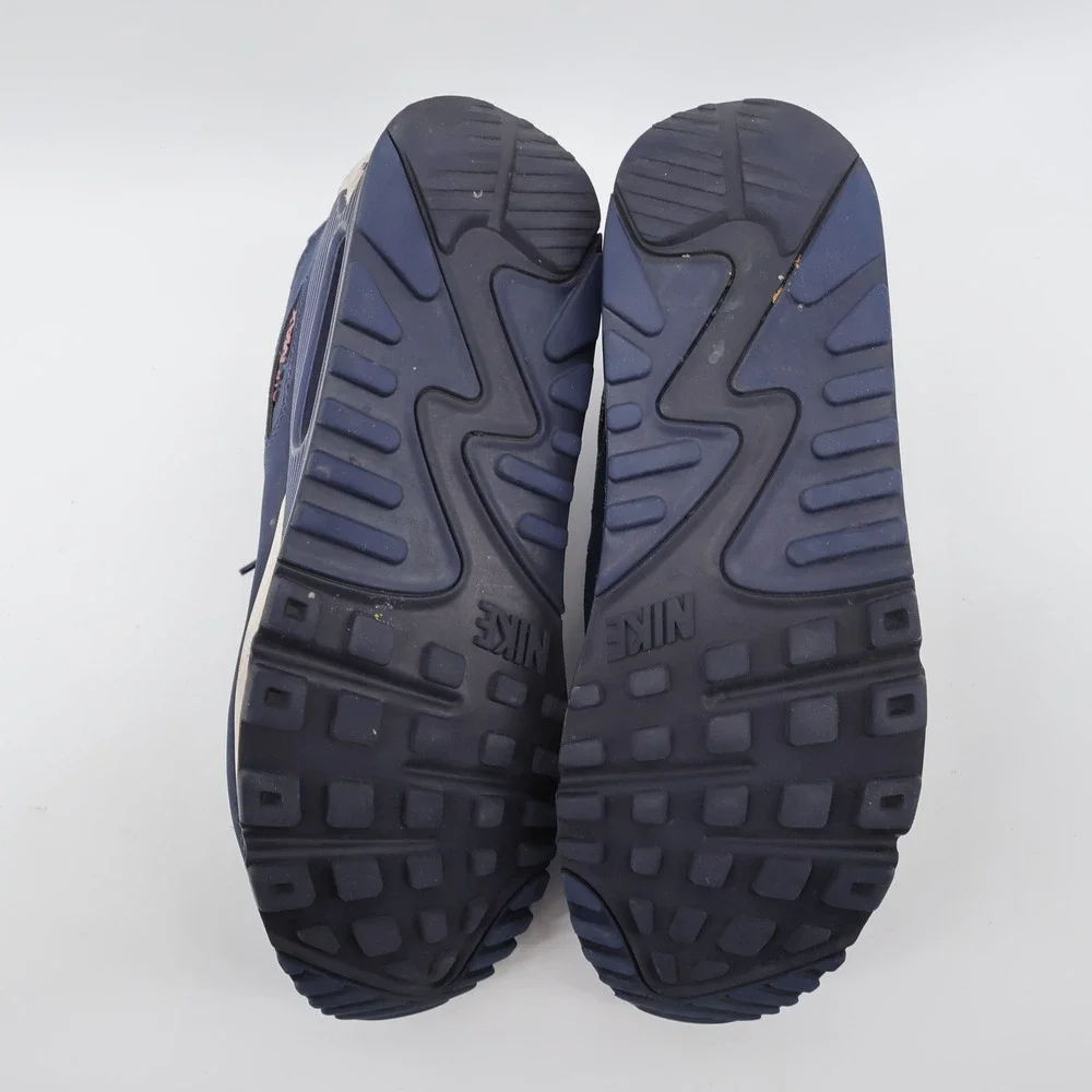 Nike Air Max 90 Essential Sneakers Navy‎ Blue Mens 9.5